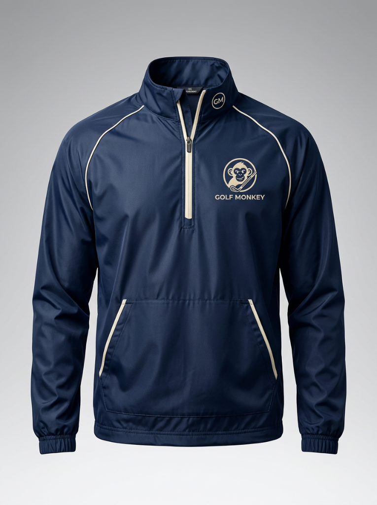 Navy Performance Windbreaker
