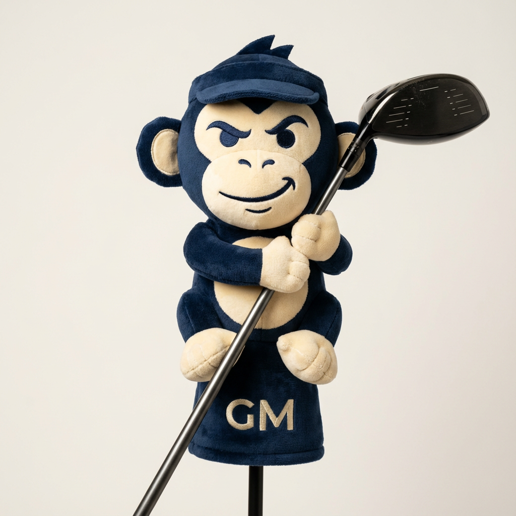 Golf Monkey Mascot